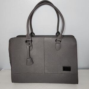 Mosiso modern life classic fashion gray messenger tote computer bag no strap